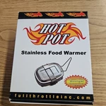 New Full Throttle Hot Pot Food Warmer 007-6088 Snowmobile Cooking Stainless. Fixed Price $25.00.