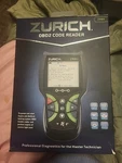 Zurich ZR8S Professional OBD2 Diagnostic Code Reader. Fixed Price $149.99.