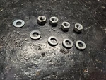 1982 Honda Magna Original Tach Speedo Gauges Mounting Nuts Set. Fixed Price $17.99.