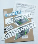 Arctic Cat Textron Off Road Alterra 150 White Decal Kit Oem 7411-384. Fixed Price $24.99.