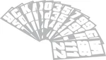 Hardline Snowmobile Id Kit White WHI500EC. Fixed Price $26.99.