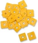 Woodys Support Plates Yellow 5/16" Digger Single Square Pack ASW2-3800-48. Fixed Price $59.15.