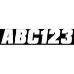 Hardline Sticker Kit - 2" White WHI500EC. Fixed Price $24.57.