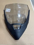 860201258 Ski-doo Medium Windshield Kit (missing Side Deflectors). Fixed Price $82.00.
