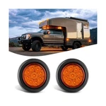 Nilight 2INCH Round Marker 2PCS Amber 9LED Clearance Ligh... Fast Usa Ship. Fixed Price $24.15.