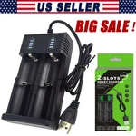 Usb Smart Battery Charger FOR18550 14500 16340 Rechargeable Li-ion Batteries Lot. Fixed Price $287.29.