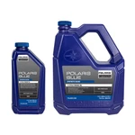 Polaris Snowmobile Blue Synthetic Blend 2 Cycle Oil For Voyageur 155, Indy. Fixed Price $109.99.