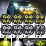 2/4PCS 3" Led Work Light 300W Spot Pods Driving Yellow White Fog Lamp Off-road. Fixed Price $31.99.