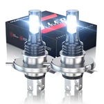 Pair 9003 H4 Led Headlight Bulbs Kit Hi/low Beam Super Bright White 6000K. Fixed Price $15.99.