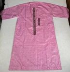 Indian Kurta Tunic Top Shirt Mens Festival Wear 21.5" Chest, 39.5" Length. Fixed Price $13.31.