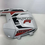 Side Panel, Left, White Lightning - 2012 Polaris 800 Pro. Fixed Price $100.00.