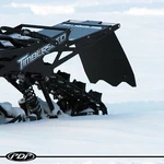 Timbersled Snow Bike Rear Flap By Pdp White Logo. Fixed Price $52.00.
