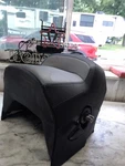 Ski-doo Grand Touring Gt 1200 Xr Rear Back Passenger Seat. Fixed Price $325.50.