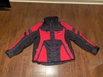 Hmk Waterproof Jacket 6 Xs Women's Red Black Short Voyager. Fixed Price $32.73.