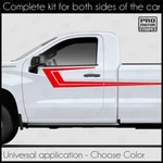 Universal Speed Accent Side Stripes Decals For Truck Suv (choose Color). Fixed Price $47.60.