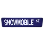Voss Signs 624SST Snowmobile Street Aluminum X. Fixed Price $37.15.