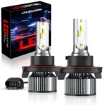 Plug&play H13/9008 High Low Beam Led Headlight Bulbs Kit For Dakota 2011. Fixed Price $16.99.