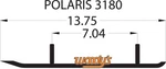 Woodys Trail Blazer Carbide Wear Bars Runners Polaris Indy Xc Xlt Ultra Widetrak. Fixed Price $84.95.