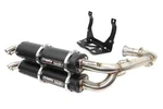 Trinity Racing Black Stage 5 Dual Exhaust System For 17-20 Can-am Maverick X3. Fixed Price $1079.99.