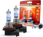 Sylvania Silverstar Ultra H11 Pair Set High Performance Headlight 2 Bulbs New. Fixed Price $34.99.