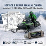 Arctic Wildcat 700 All Versions 1991 - 1996 Service Repair Shop Manual Usb. Fixed Price $23.99.