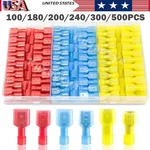 240X Insulated Spade Terminal Female Crimp Quick Disconnect Wire Connectors. Fixed Price $41.92.