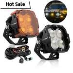 Novsight 3" Led Off Road Light Bar Pod Flood Lamp For Jeep Truck Suv Pickup 2PCS. Fixed Price $118.99.