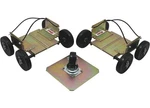 Extreme Max 5800.0203 Power Wheels Drivable Snowmobile Dollies - Wide. Fixed Price $134.48.