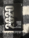 Polaris Owners Manual Book 2020 800 Pro-rmk 155 / 163 174. Fixed Price $10.00.