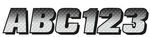 Hardline 300 Series 146-PC Decal Watercraft Registration Factory Matched Silver. Fixed Price $23.00.