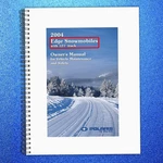 Polaris 2004 Edge 121 Track Snowmobile Owners Manual Closure - Tough Covers. Fixed Price $25.89.