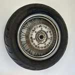 Kawasaki Vulcan VN1500 1997 Front Wheel Rim Tyre Straight 16X3 41025-0046. Fixed Price $363.58.