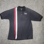 Victory Motorcycles Polaris Shirt Mens Xlarge Stripe Polo Short Sleeve Logo. Fixed Price $22.99.
