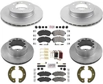 Coated Brake Rotors & Pads Hardware For Sprinter 3500 2019-20 Single Rear Wheel. Fixed Price $521.00.