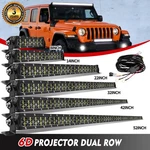 8 14 22" 32" 42" 52" Led Light Bar Spot Flood Combo Driving Offroad For Jeep 4WD. Fixed Price $15.76.