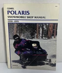 Clymer Polaris Snowmobile Shop Repair Manual 1990-1995 S833. Fixed Price $49.99.