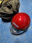 Bombardier Ski-doo Snowmobile Helmet Lazier 2001 Size 7 1/8. 1/4 With Bag. Fixed Price $159.95.