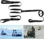 Heavy Duty Snowmobile Tow Straps, Long Reinforced Emergency Gear Atv Rope Wi. Fixed Price $24.92.