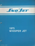 1975 Sno-jet Snowmobile Whisper Models Parts Manual 209346 (575). Fixed Price $29.68.