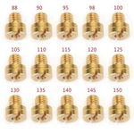 X Large Round Carb Main Jets For Mikuni N100.604 Odd Sizes 88 - 150 26MM 28MM. Fixed Price $9.99.