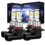 9005 9006 Led Headlights Bulbs High Low Beams Kit Combo Super White Bright 4PCS. Fixed Price $29.99.