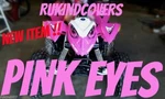 Polaris Ace Scrambler Pink Eyes Rukindcovers Head Light Cover's Made Usa. Fixed Price $18.00.