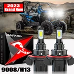 2PCS Utv Led Headlight Bulbs High Low Beam For 2018-2021 Polaris Ranger Xp 1000. Fixed Price $17.98.