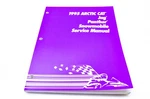 New Oem 2255-129 1995 Arctic Cat Jag Panther Snowmobile Service Manual Nos. Fixed Price $67.49.