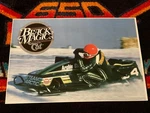 80 Arctic Cat Sno-pro Snowmobile Poster Vintage Sled #4 Black Magic. Fixed Price $21.88.