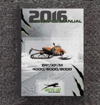 4000 6000 Snowmobile Service Manual Fits 2016 Arctic Cat Xr Xf Series 2260847. Fixed Price $24.38.