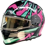 Z1R Warrant Neuron Snow Helmet W/heated Electric Shield Pink Teal. Fixed Price $189.95.