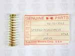 Kawasaki Nos New 92081-3512 Head Lamp Spring Intruder Invader Snowmobile. Fixed Price $9.99.
