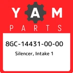 8GC-14431-00-00 Yamaha Silencer, Intake 8GC144310000, New Genuine Oem Part. Fixed Price $41.21.
