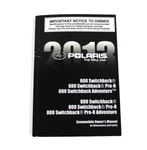 Polaris Oem 2013 Switchback 600/800 Owners Manual 9923836. Fixed Price $14.99.